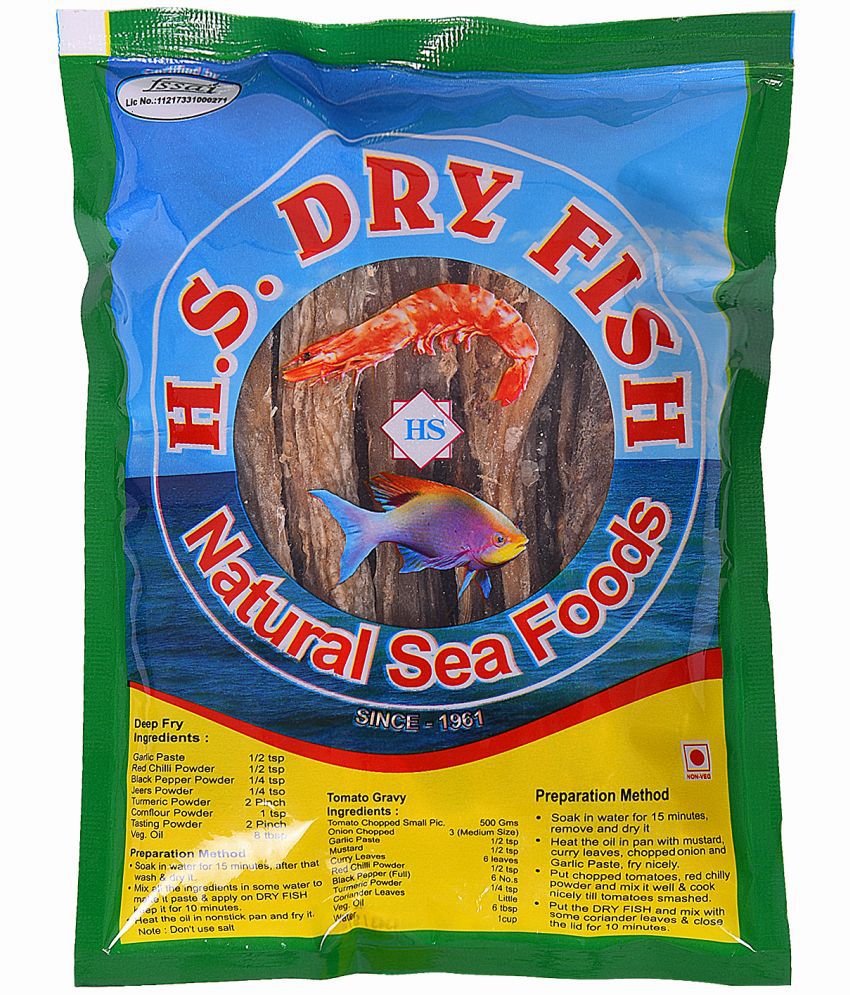     			HS dry Fish DRY BOMBAY DUCK 250 gm