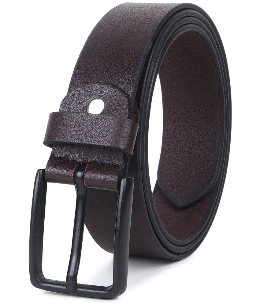     			Loopa - Brown Leather Men's Formal Belt ( Pack of 1 )