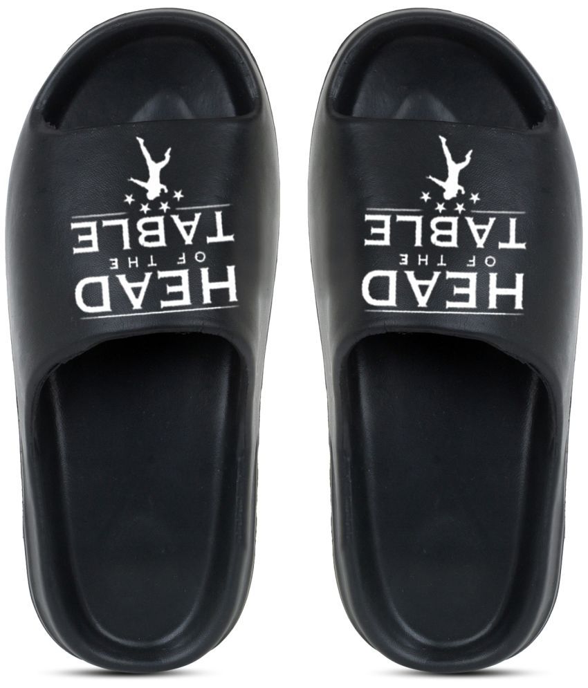     			Pampy Angel - Black Men's Slide Flip flop