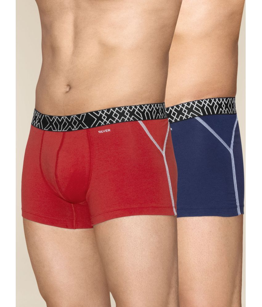     			XYXX Pack of 2 Cotton Men's Trunks ( Multicolor )