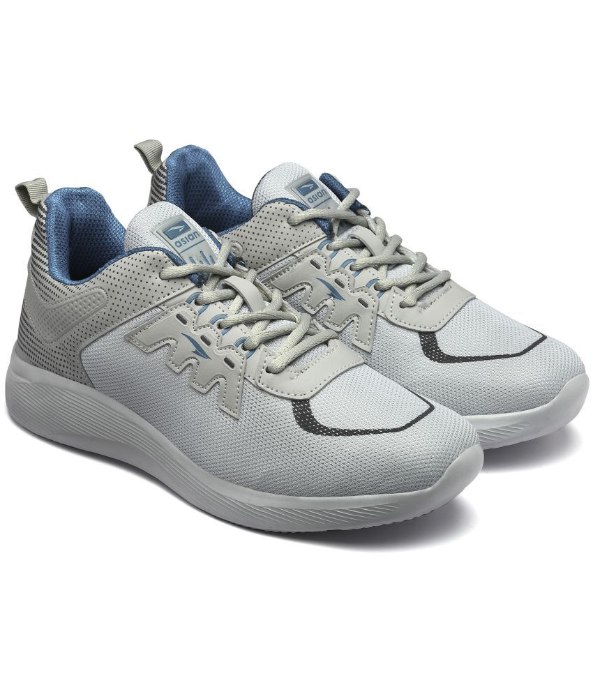     			ASIAN - NEXON-04 Gray Men's Sports Running Shoes