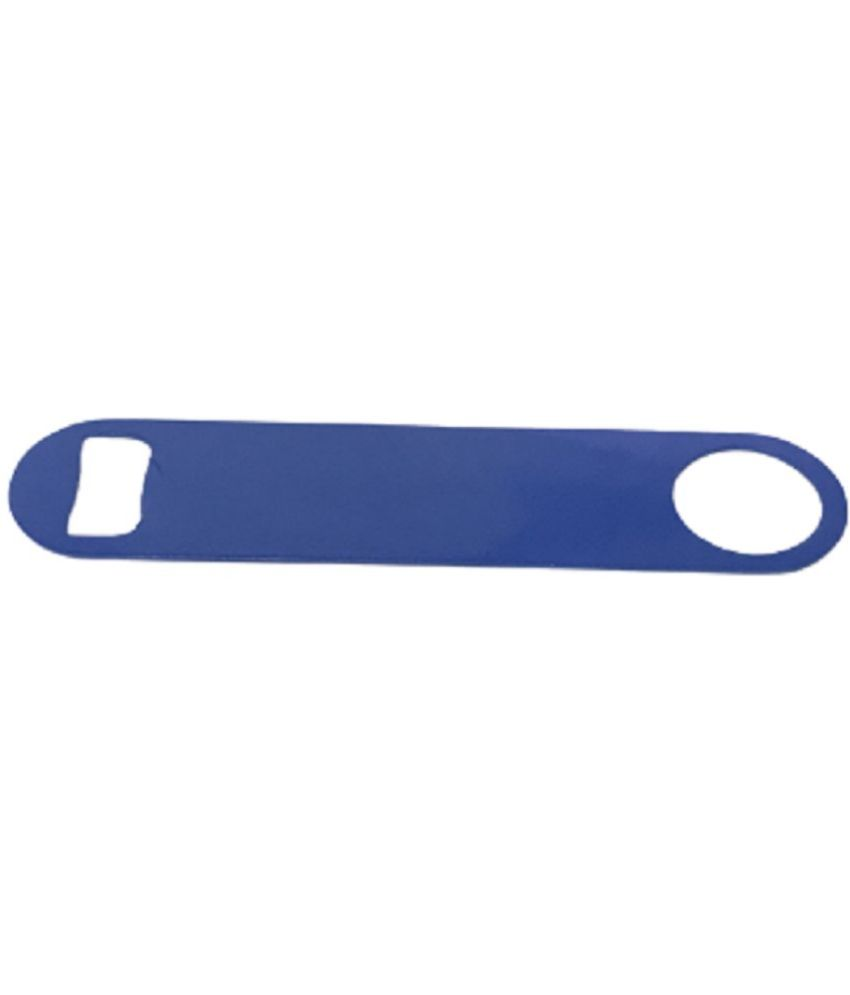     			Navy Blue Stainless Steel Bottle Opener