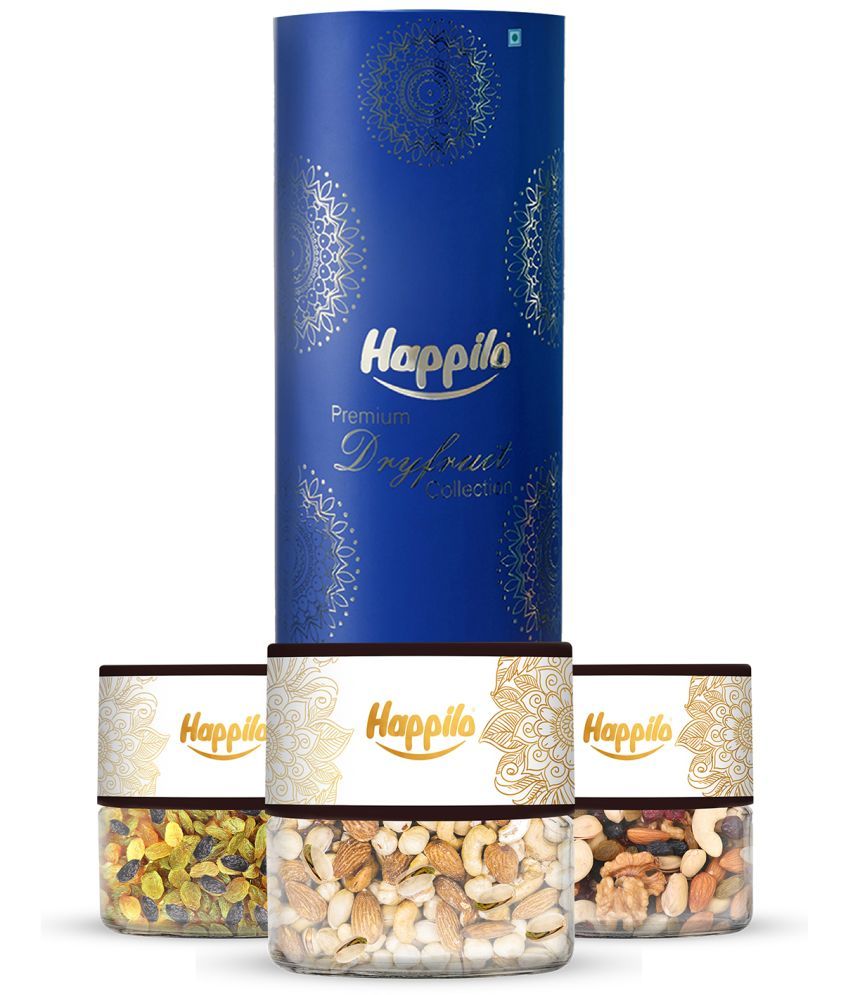     			Happilo Dry Fruit Celebration Gift Tin Box Macaw 285g