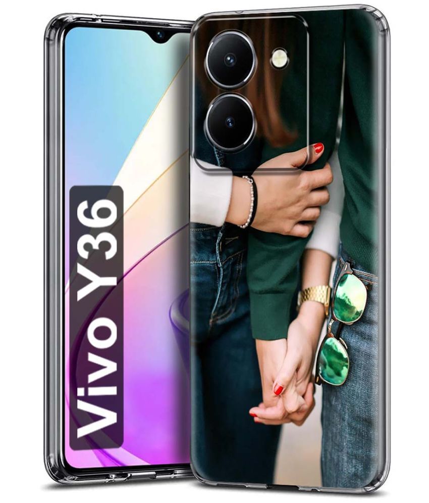     			NBOX - Multicolor Printed Back Cover Silicon Compatible For Vivo Y36 ( Pack of 1 )