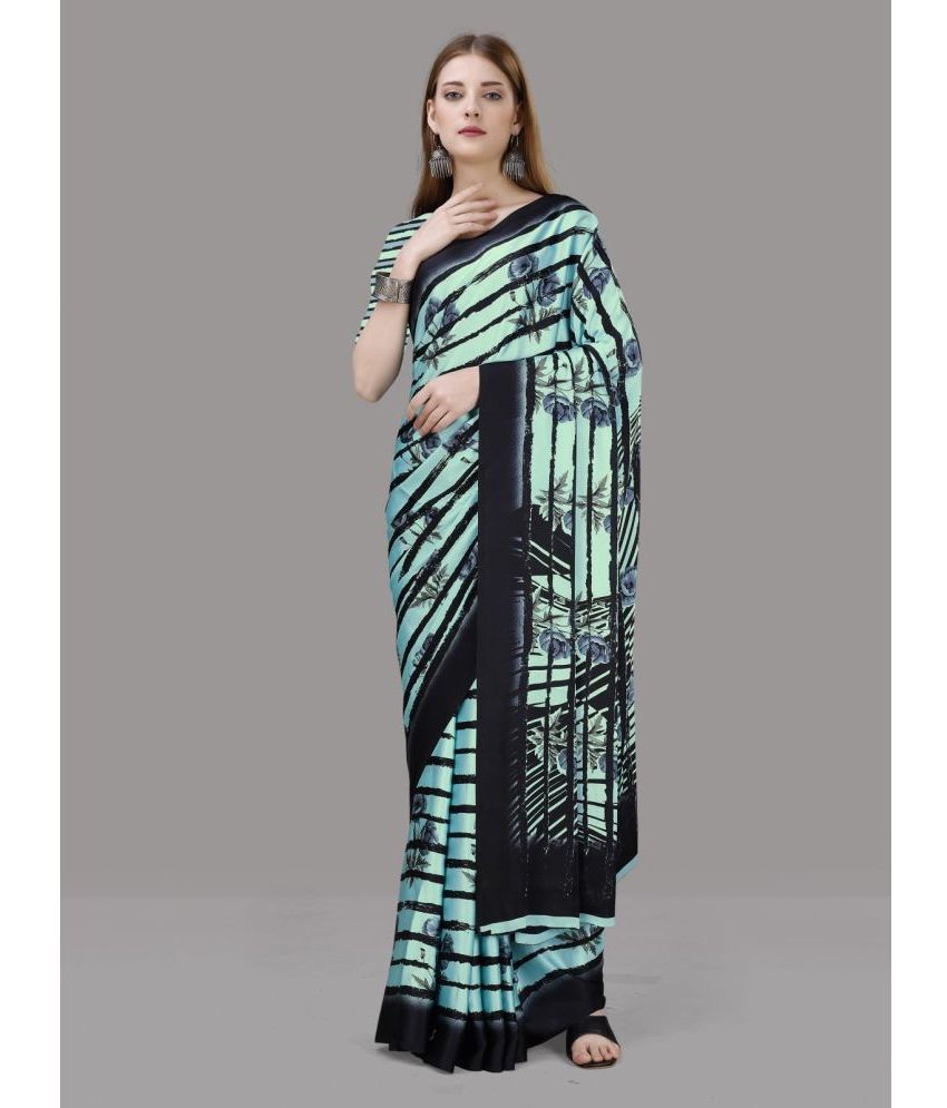     			Sanwariya Silks - Multicolour Crepe Saree With Blouse Piece ( Pack of 1 )