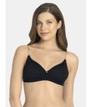 Amante Nylon Heavily Padded Women's Plunge Bra ( Black )