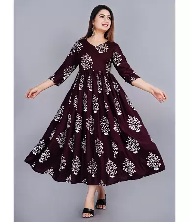 Janasya - Black Anarkali Cotton Women's Stitched Salwar Suit ( Pack of 1 )  Price in India - Buy Janasya - Black Anarkali Cotton Women's Stitched Salwar  Suit ( Pack of 1 ) Online at Snapdeal