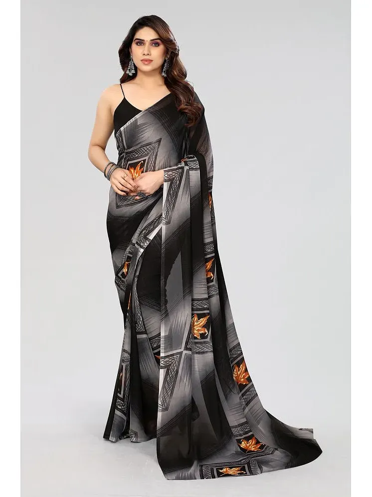 Buy Anand Women Multicolor5 Self Design Pattern Georgette Pack of 2 Saree  With Blouse Online at Best Prices in India - JioMart.