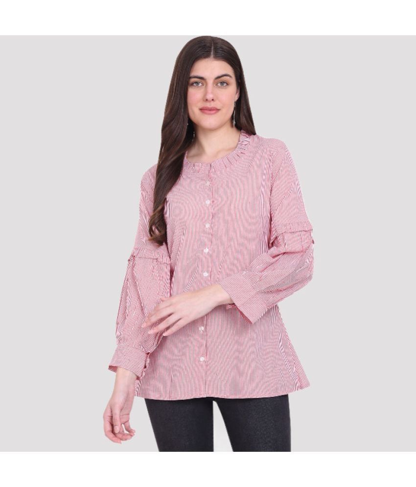     			AKTIF - Pink Cotton Women's Regular Top ( Pack of 1 )