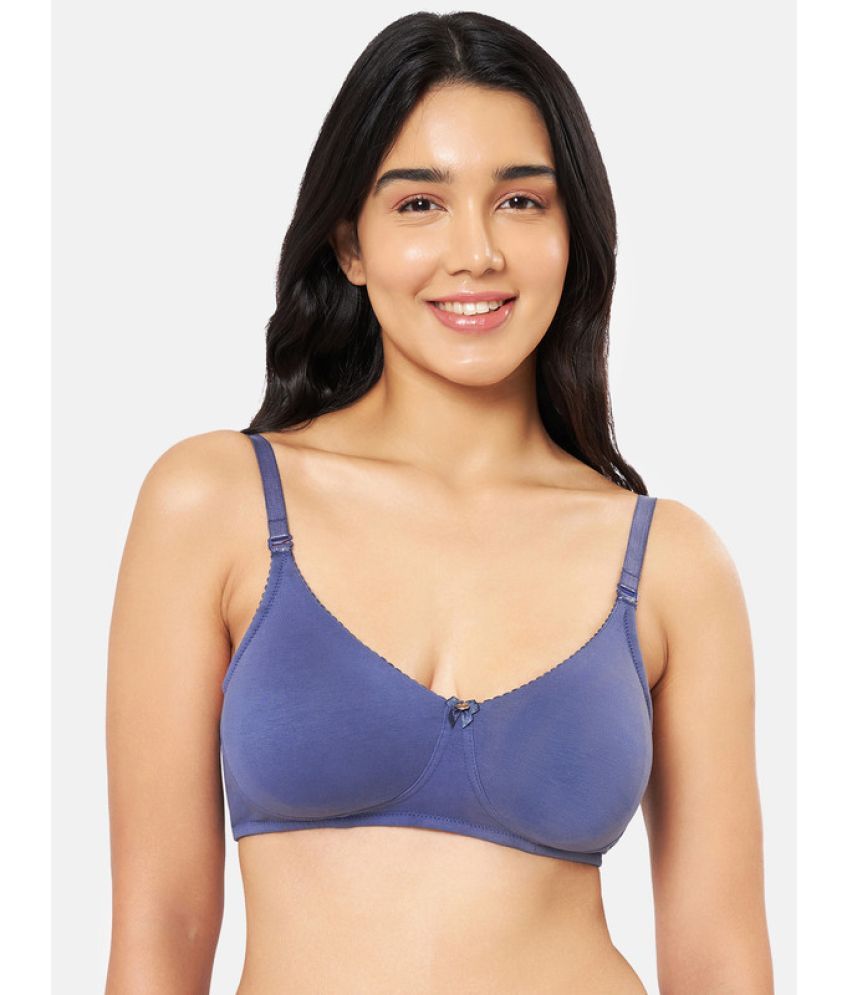     			Amante Cotton Non Padded Women's Everyday Bra ( Blue )