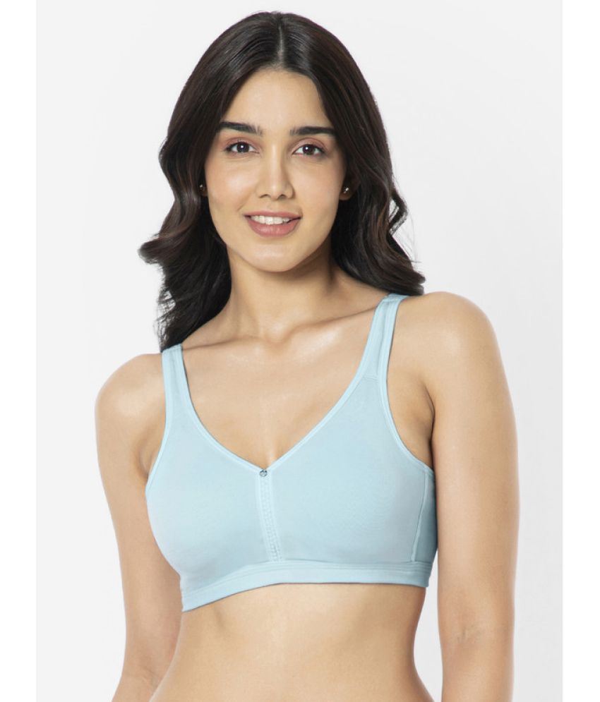     			Amante - Blue Cotton Non Padded Women's Everyday Bra ( Pack of 1 )