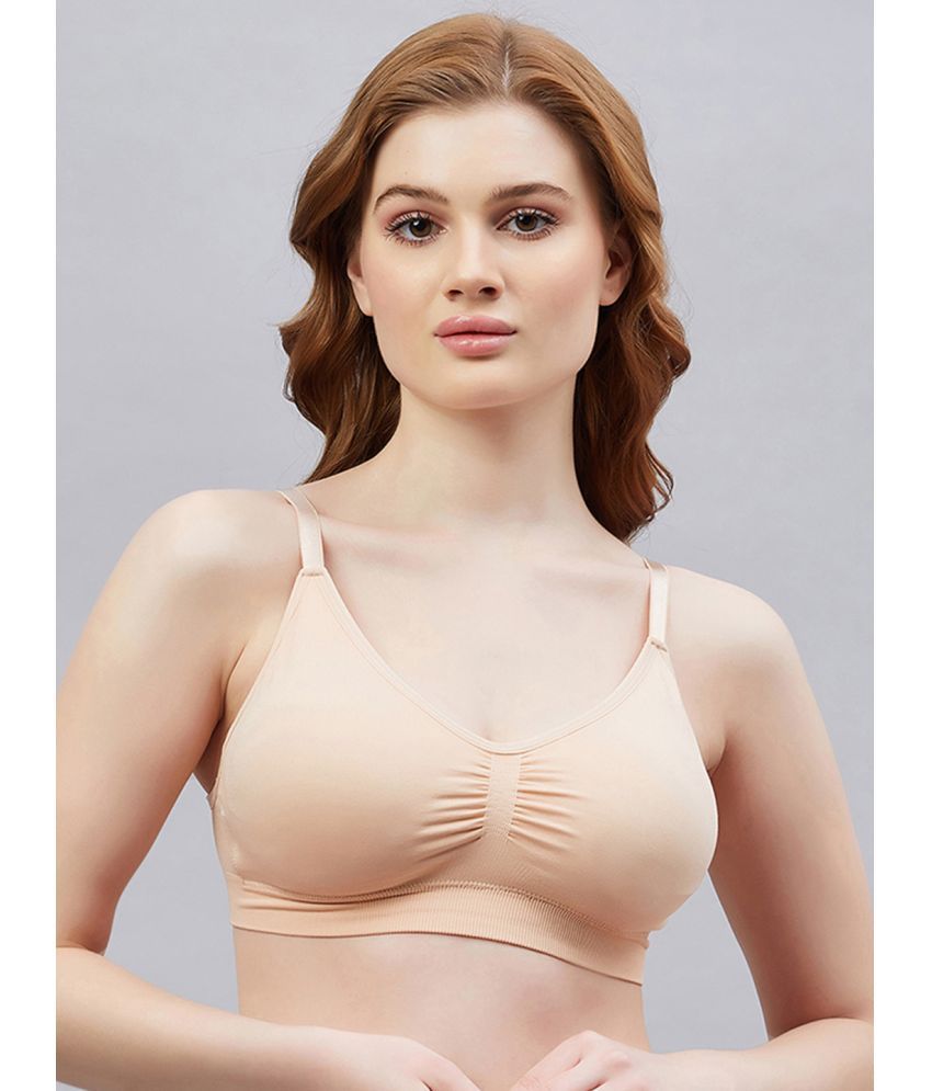     			C9 Airwear - Beige Nylon Removable Padding Women's Everyday Bra ( Pack of 1 )