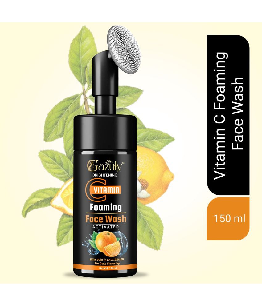     			GAZULY Vitamin C Foaming Face Wash For Men & Women, 150 ml (Pack Of 1)