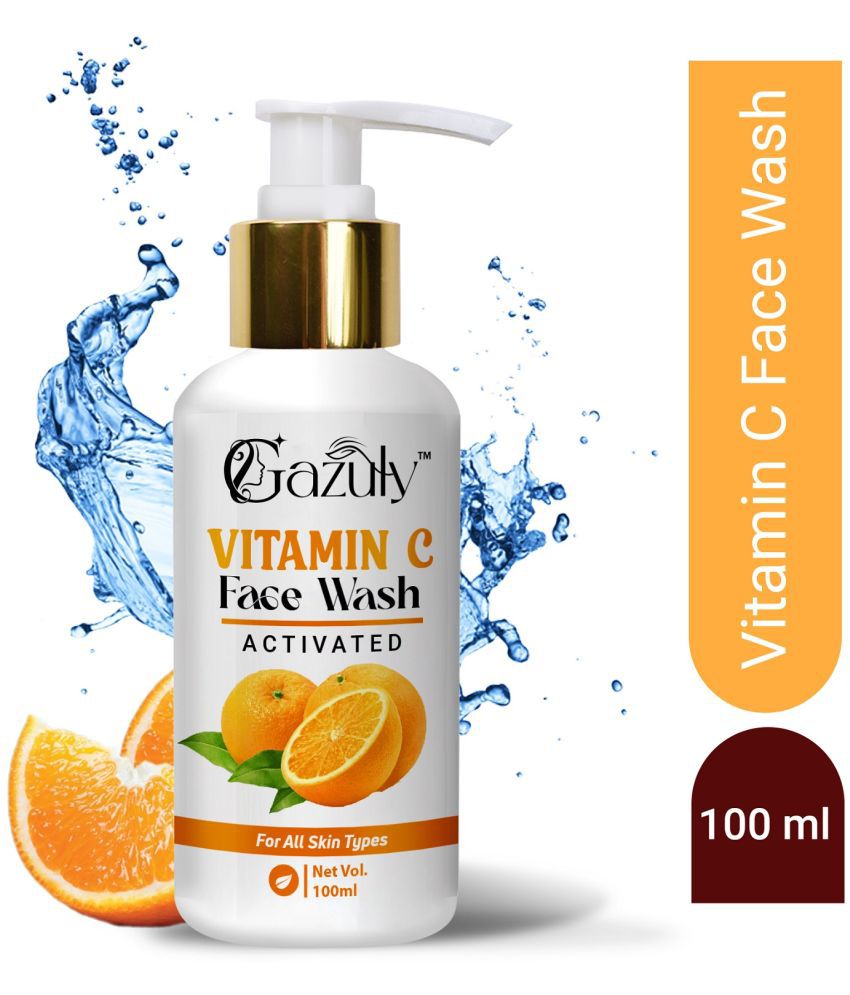     			GAZULY Vitamin C Face Wash Gel For Men & Women, 100 ml (Pack Of 1)
