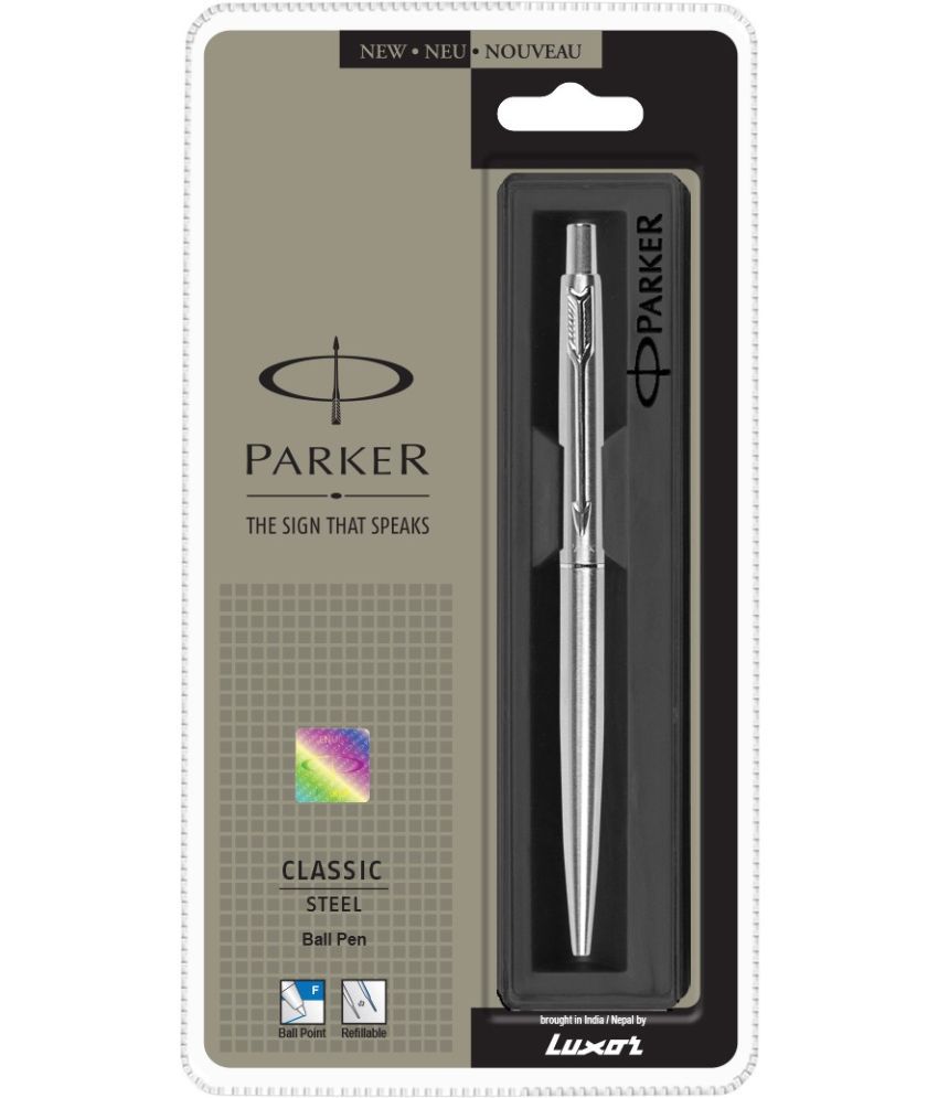     			Parker Classic Stainless Steel CT Ball Pen