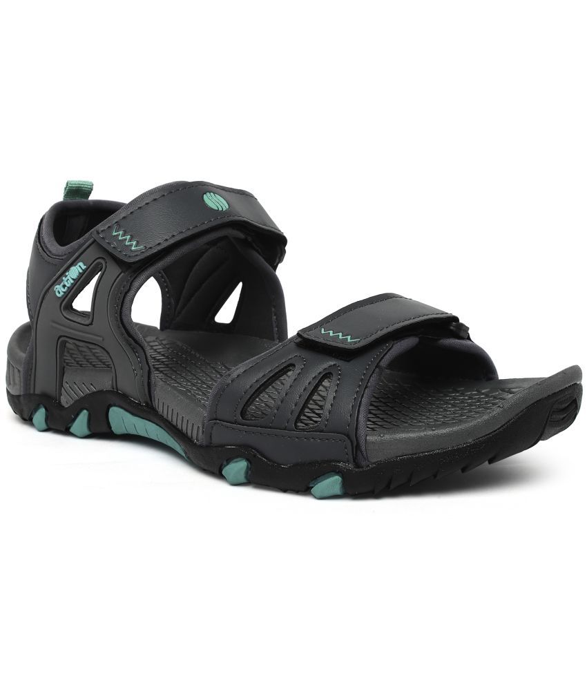     			Action - Dark Grey Men's Floater Sandals