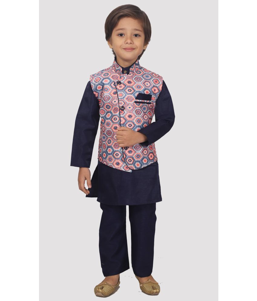     			Arshia Fashions - Blue Cotton Blend Boys ( Pack of 1 )