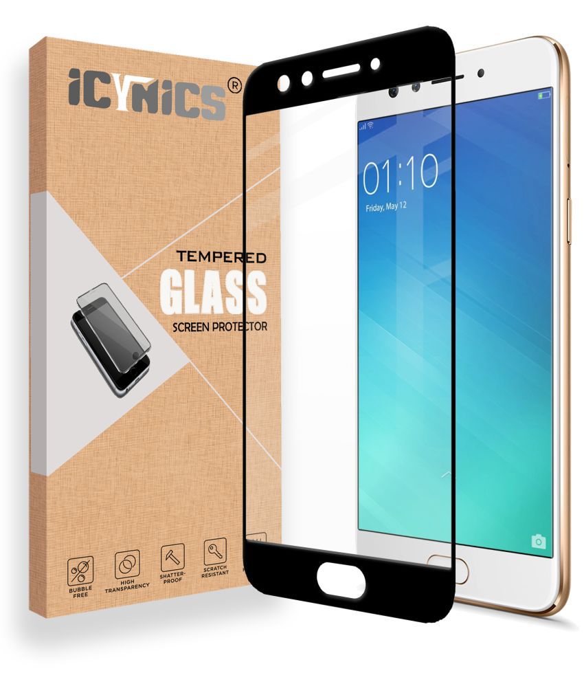     			Icynics - Tempered Glass Compatible For Oppo F3 ( Pack of 1 )