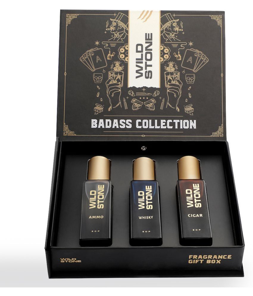     			Wild Stone Badass Gift Box perfume for men ,pack of 3 (20ml each)