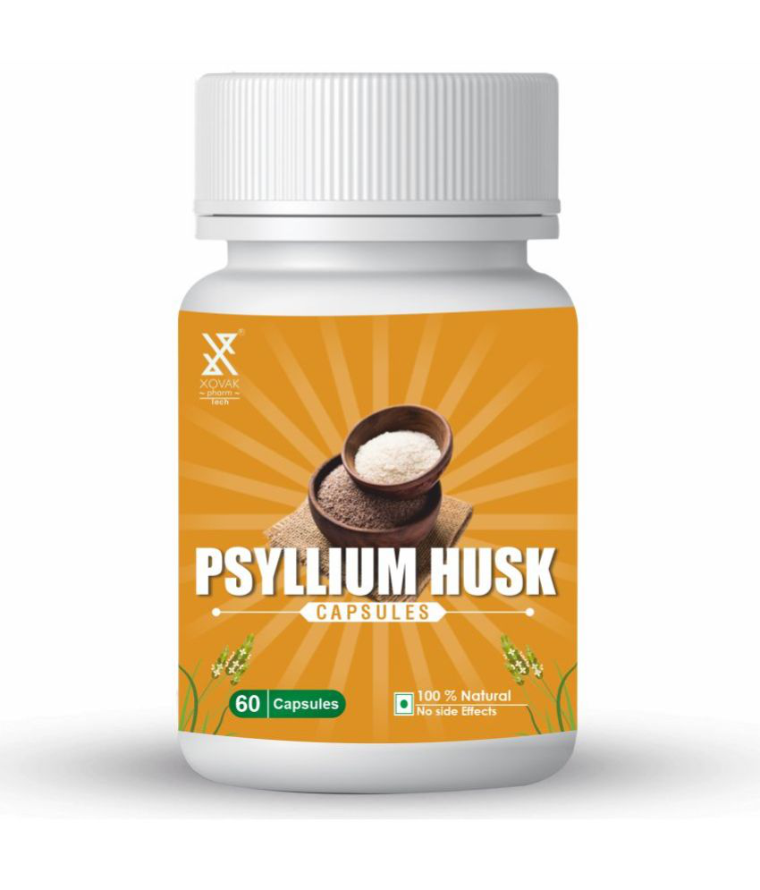     			xovak pharmtech Organic Psyllium Husk Capsule 50 gm Pack Of 1