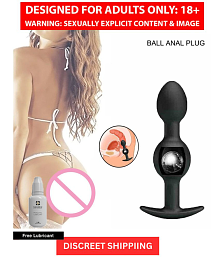 Double Bead Silicon Anal Beads Anal Sex Toys Butt Plug For Men And Women By Naughty Nights + Free Kaamraj Lubricant