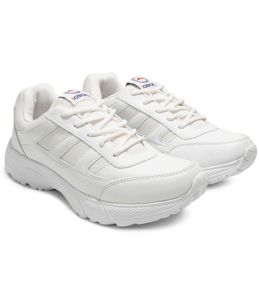     			ASIAN - NEW-EXPO(L) White Men's Sports Running Shoes