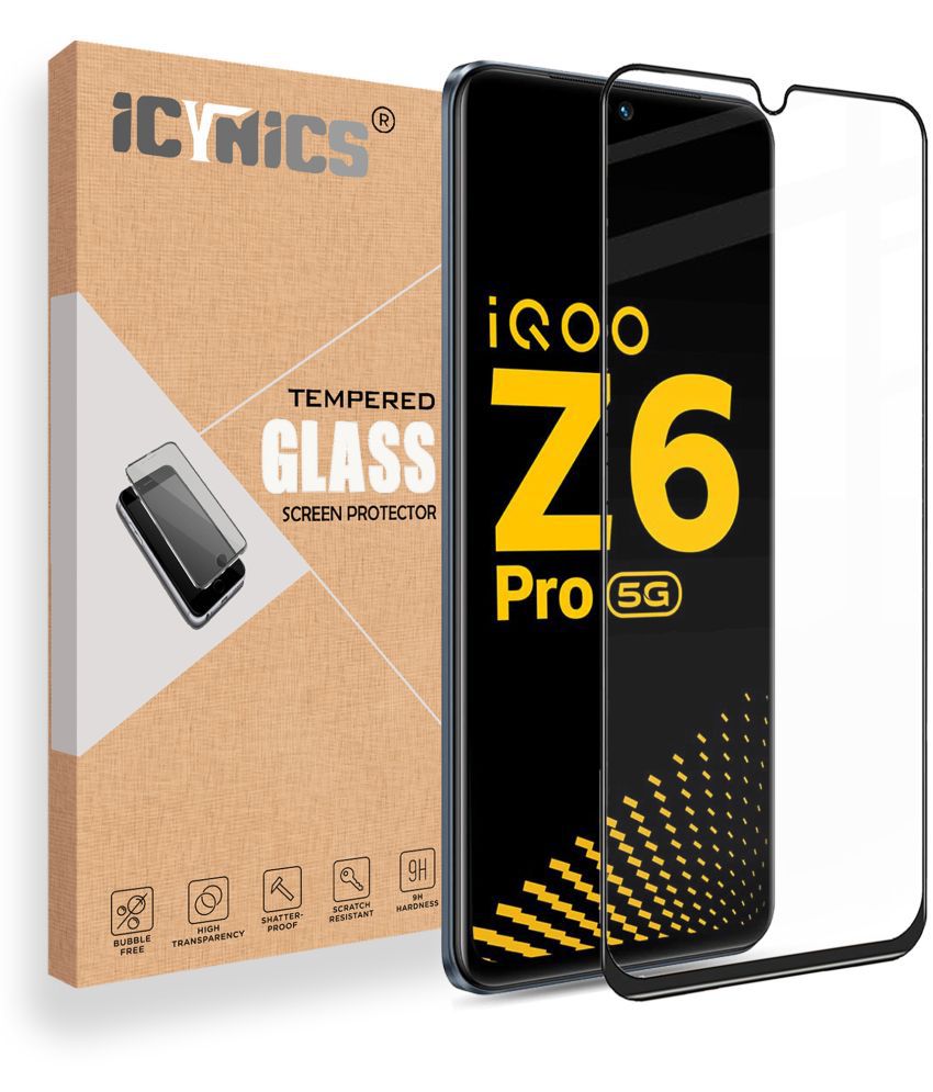     			Icynics - Tempered Glass Compatible For IQOO Z6 Pro ( Pack of 1 )