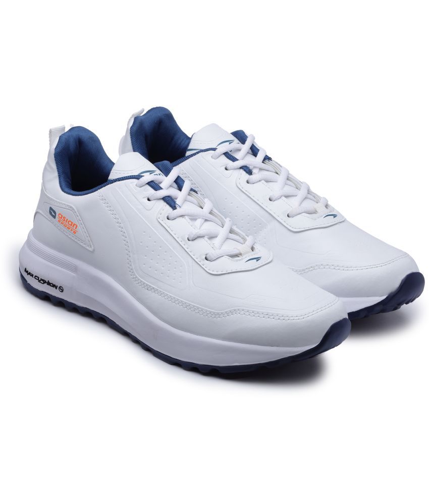     			ASIAN - WATERPROOF-18 White Men's Sports Running Shoes