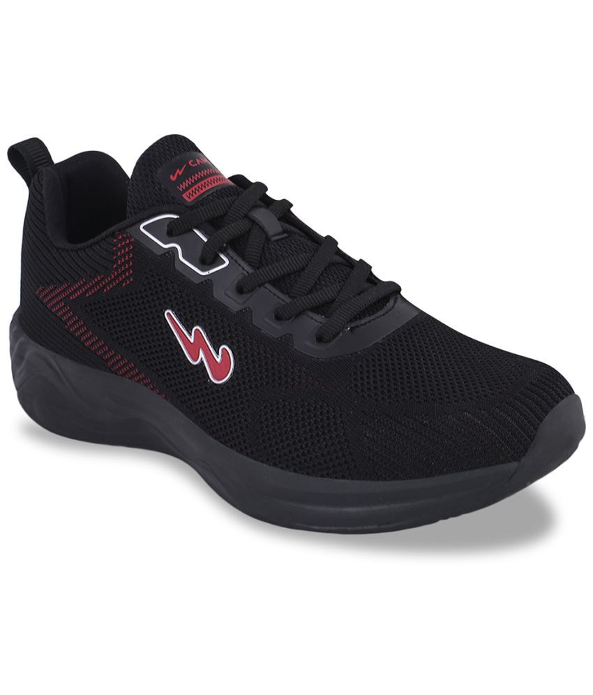     			Campus - IMPACT Black Men's Sports Running Shoes