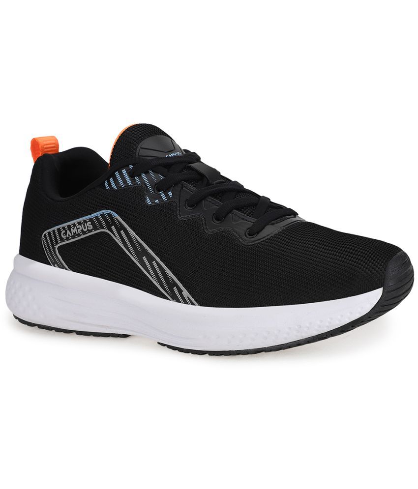     			Campus - TOES Black Men's Sports Running Shoes