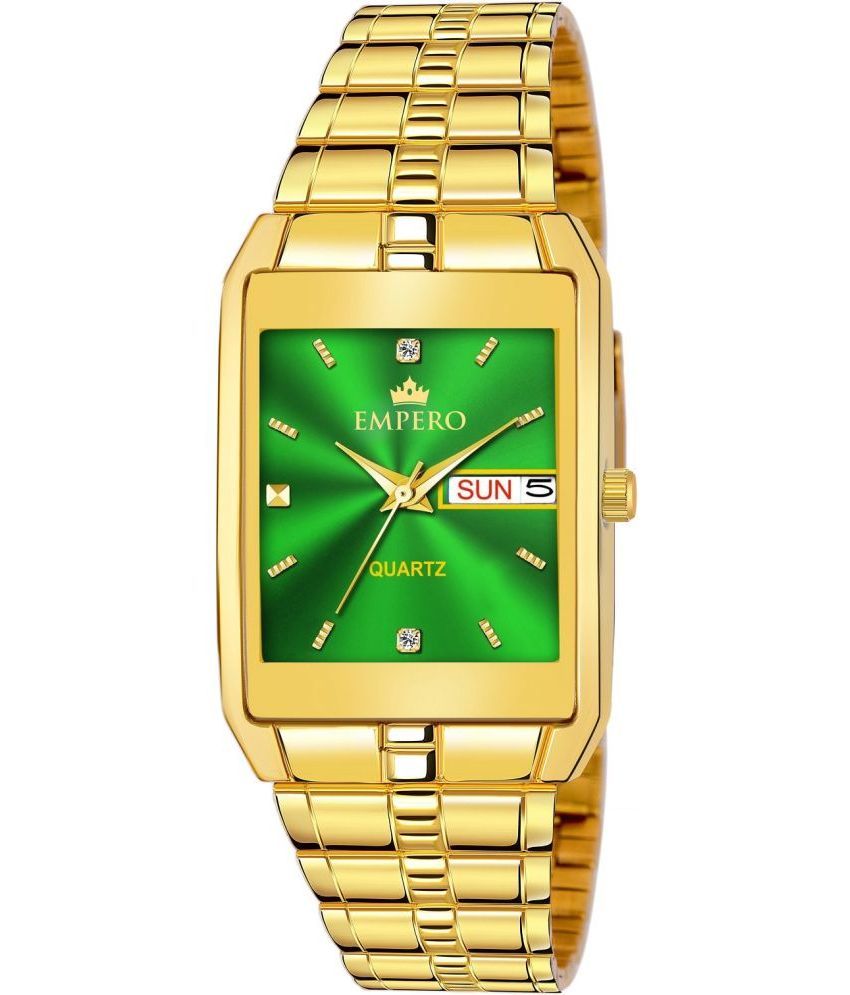     			EMPERO - Gold Stainless Steel Analog Men's Watch