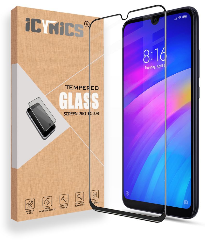     			Icynics - Tempered Glass Compatible For Xiaomi Redmi 7 ( Pack of 1 )