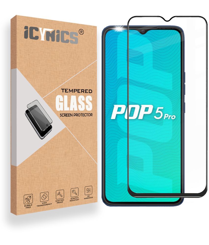     			Icynics - Tempered Glass Compatible For Tecno pop 5 pro ( Pack of 1 )