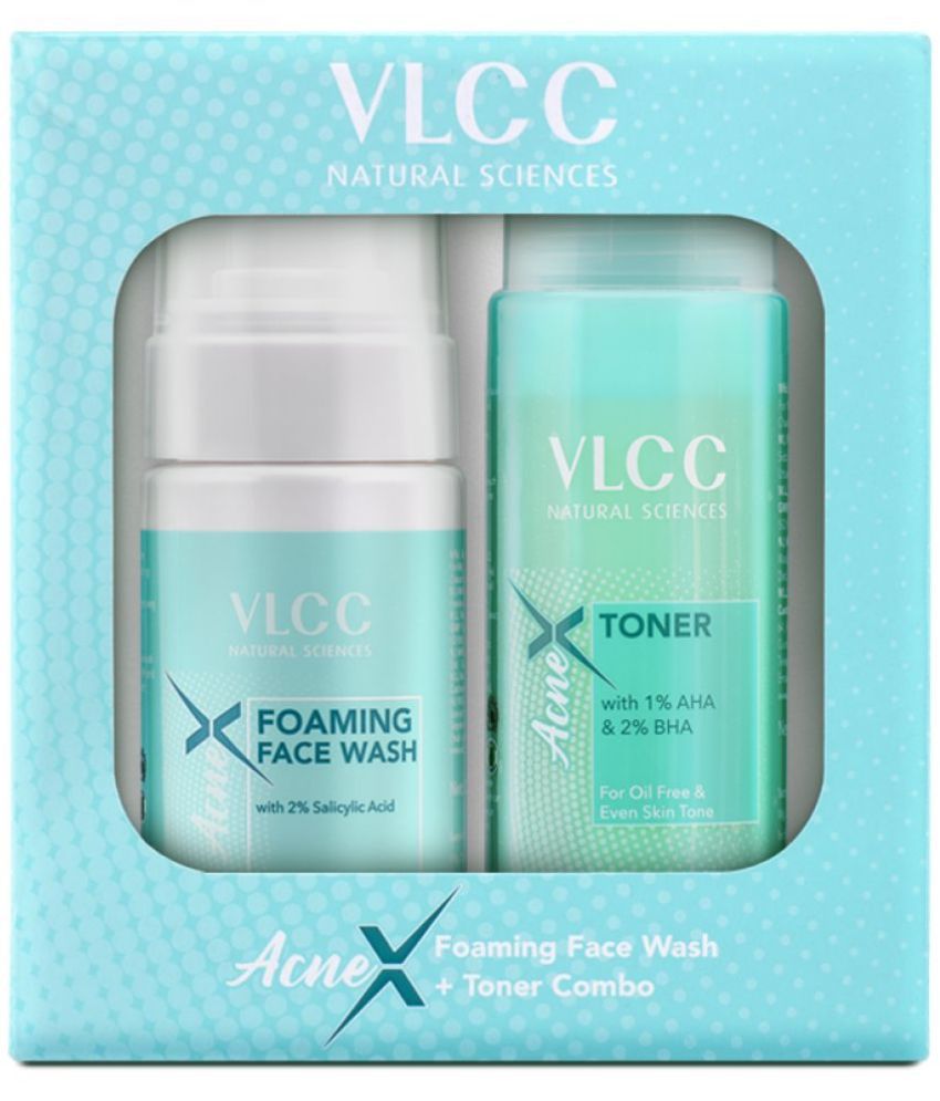     			VLCC AcneX Face wash with Free Toner For Oily Skin Tone, 225 ml, Acne Control