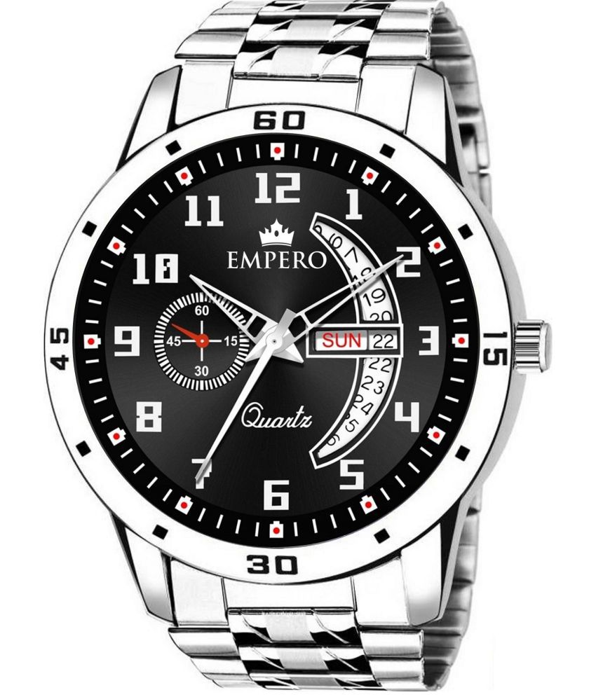     			EMPERO - Silver Stainless Steel Analog Men's Watch
