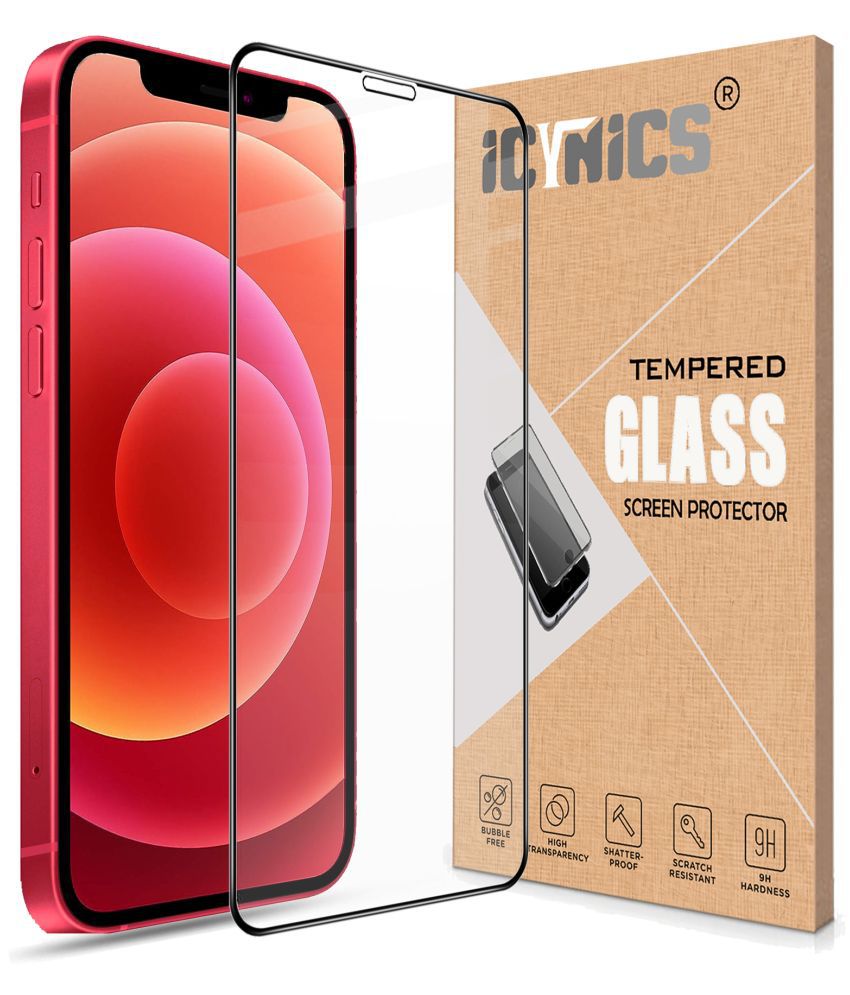     			Icynics - Tempered Glass Compatible For Apple iPhone 12 ( Pack of 1 )
