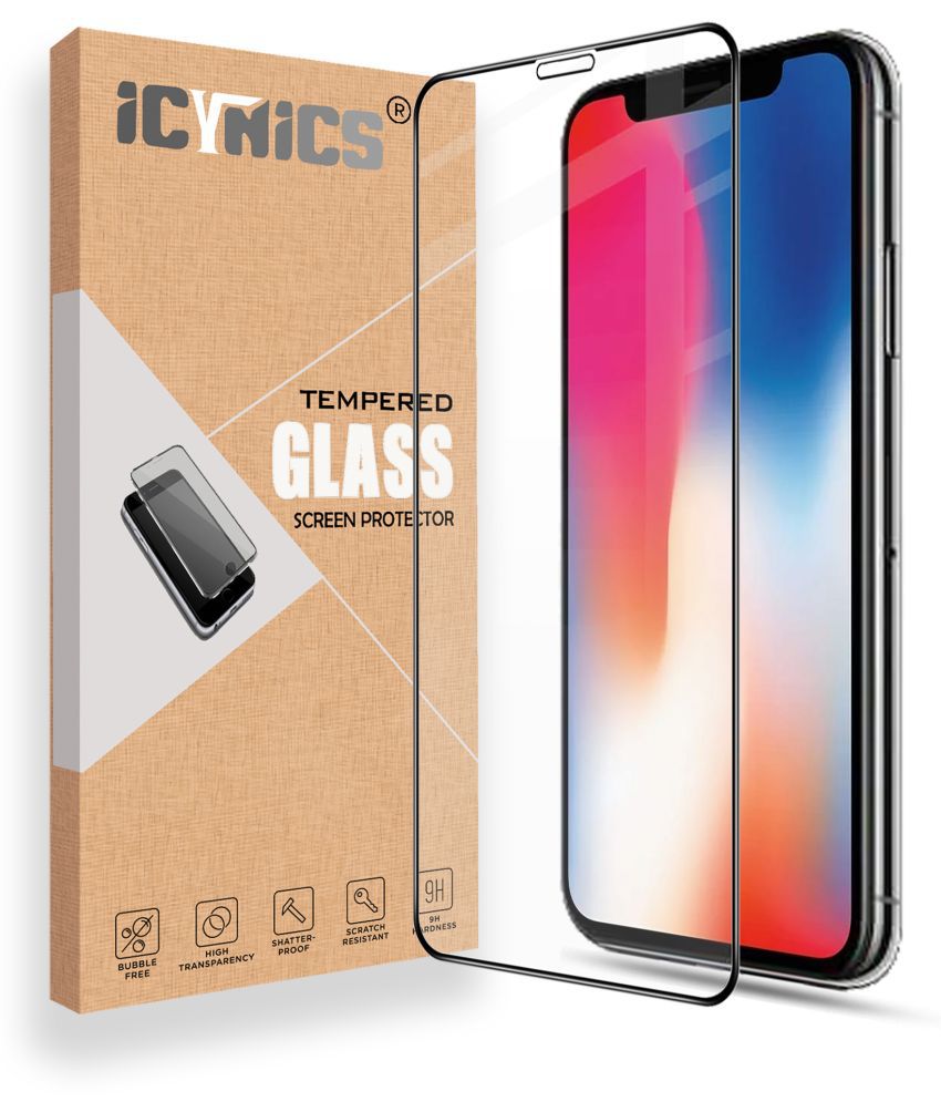    			Icynics - Tempered Glass Compatible For Apple iPhone X ( Pack of 1 )