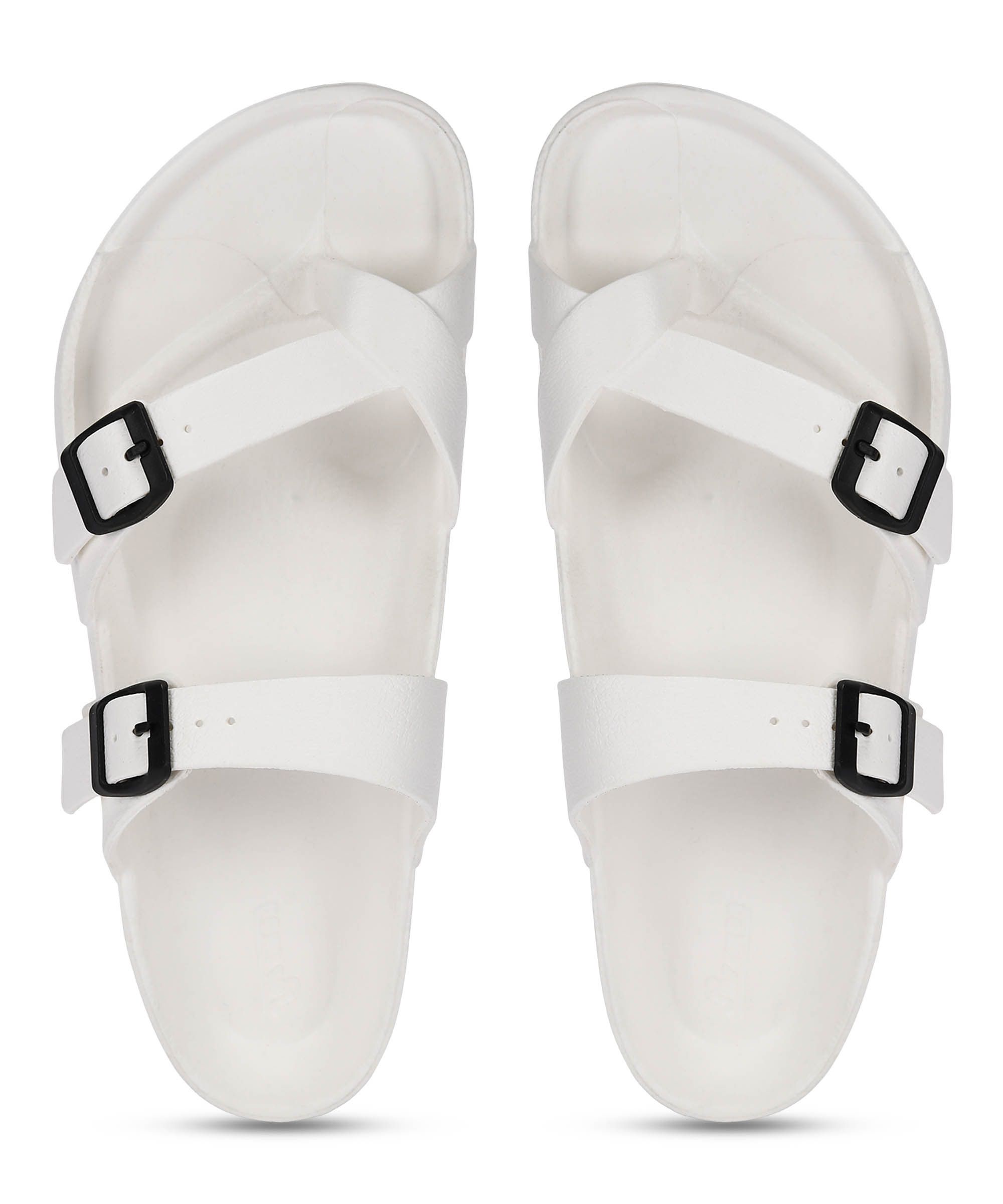     			Paragon - White Men's Thong Flip Flop