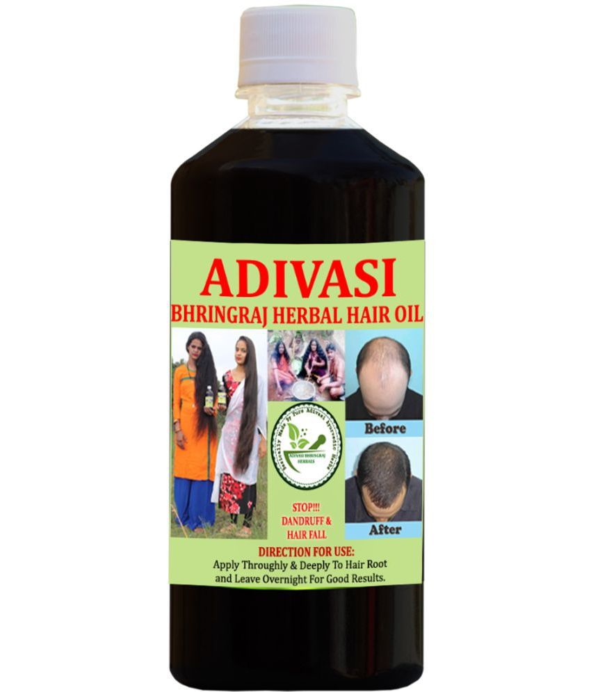     			ADIVASI BHRINGRAJ HERBALS - Hair Growth Bhringraj Oil 500 ml ( Pack of 1 )