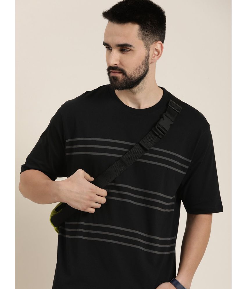     			Dillinger - Black Cotton Oversized Fit Men's T-Shirt ( Pack of 1 )