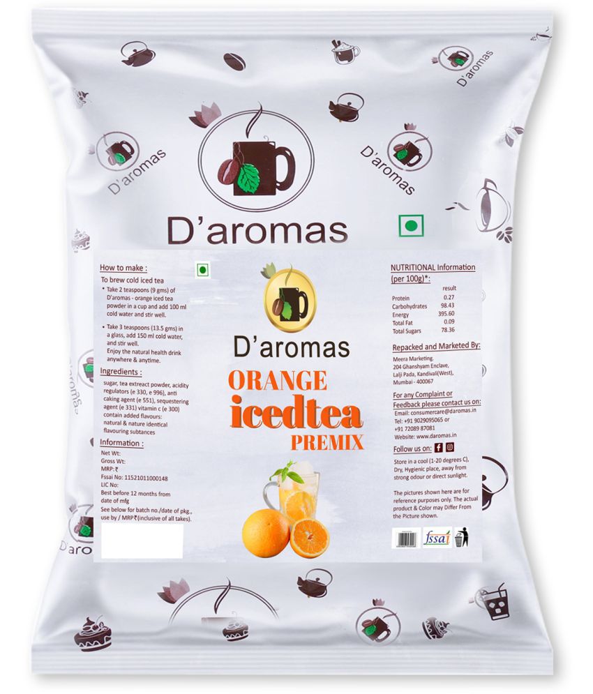     			D'aromas Orange Ice Tea Iced Tea Drink 1 kg