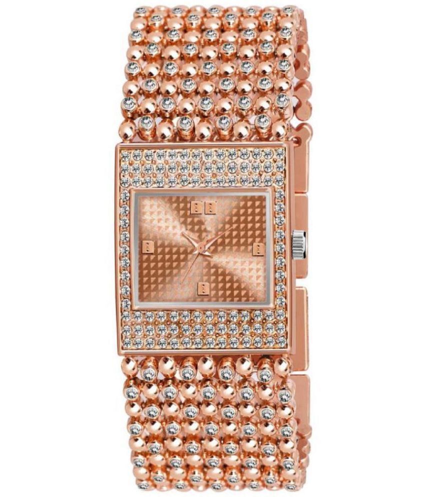     			Renaissance Traders - Rose Gold Metal Analog Womens Watch