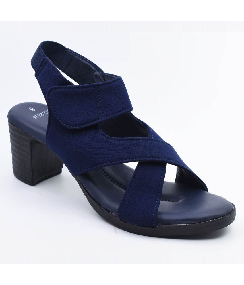     			Dream Makers - Blue Women's Sandal Heels