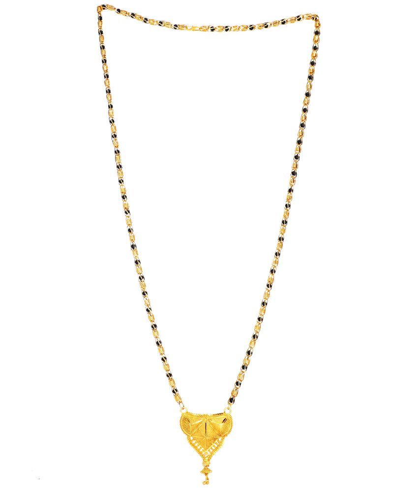     			JIPPA - Golden Mangalsutra ( Pack of 1 )