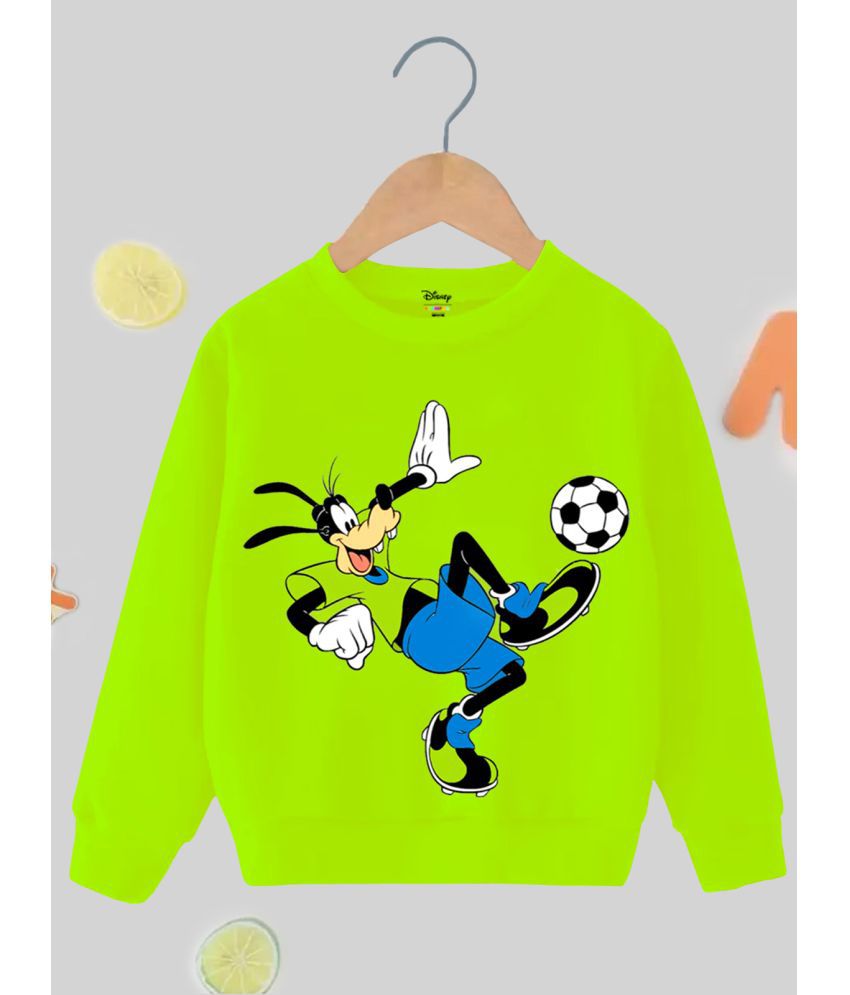     			Kuchipoo - Neon Green Fleece Boys Sweatshirt ( Pack of 1 )