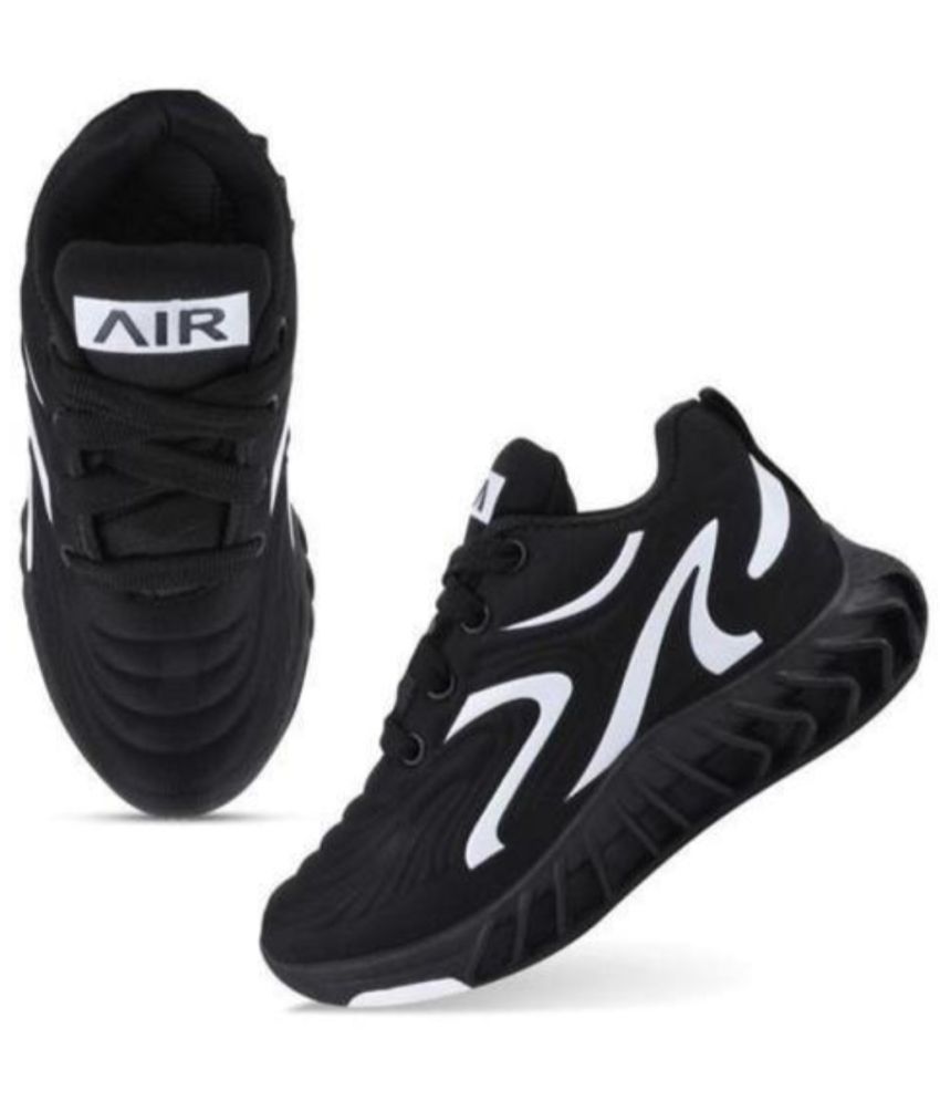     			ZNS ROYAll - Black Boy's Sneakers ( 1 Pair )