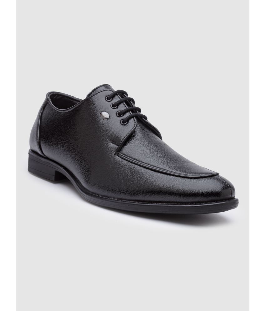     			Action - Black Men's Derby Formal Shoes