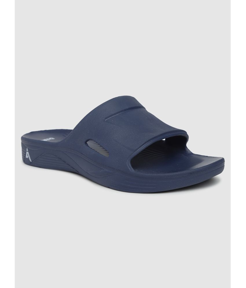     			Action - Navy Men's Slide Flip Flop