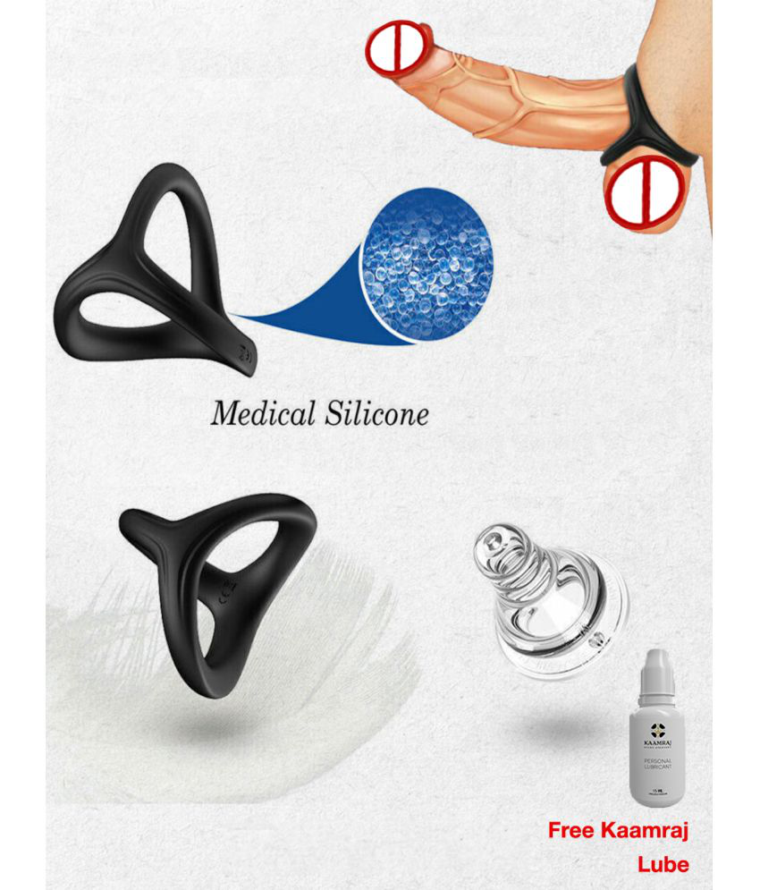     			LIGHT WEIGHT SOFT SILICONE MATERIAL DELAY EJCULATION COCK RING FOR LONGER HARDER STRONGER ERECTION
