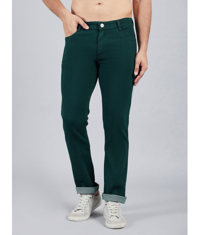     			Studio Nexx Regular Fit Basic Men's Jeans - Dark Green ( Pack of 1 )